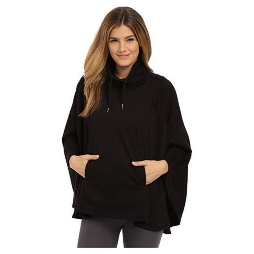 New UGG Navy Pichot Hi-Lo Poncho